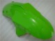 Verde Negro Inyección Kit Carenado Moto Kawasaki ZX6R 2005-2006