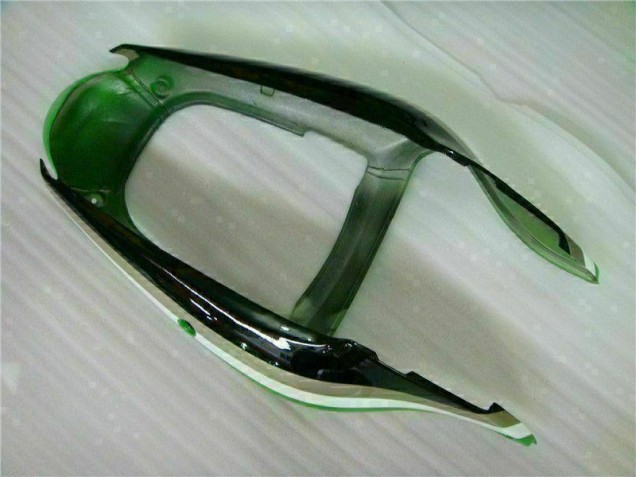 Verde Negro Kit ABS Carenado Motocicleta Kawasaki ZX6R 2000-2002