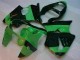 Verde Negro Kit Carenado Inyección Kawasaki ZX6R 2000-2002