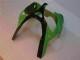 Verde Negro Kit Carenado Inyección Kawasaki ZX6R 2000-2002