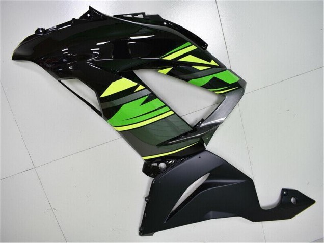 Verde Negro Kits Carenado Moto Kawasaki ZX6R 2013-2018