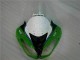 Verde Negro LeoVince Carenado Moto Kawasaki ZX6R 2009-2012