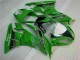 Verde Negro LeoVince Carenado Moto Kawasaki ZX6R 2009-2012