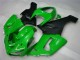 Verde Negro Mate Carenado Moto Kawasaki ZX6R 2005-2006