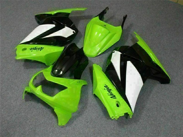 Verde Negro Ninja ABS Kits Carenado Moto Kawasaki EX250 2008-2012