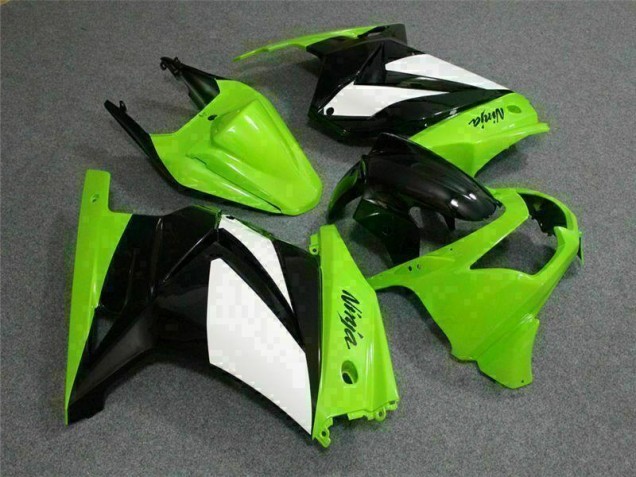 Verde Negro Ninja ABS Kits Carenado Moto Kawasaki EX250 2008-2012