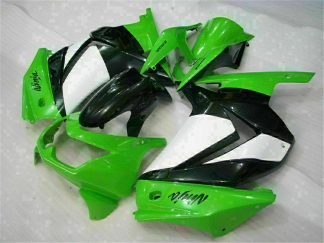Verde Negro Ninja ABS Moto Plástico Kawasaki EX250 2008-2012