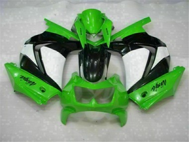 Verde Negro Ninja ABS Moto Plástico Kawasaki EX250 2008-2012
