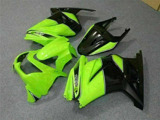 Verde Negro Ninja Carenado & Plástico Moto Kawasaki EX250 2008-2012