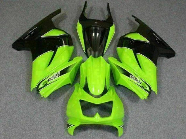 Verde Negro Ninja Carenado & Plástico Moto Kawasaki EX250 2008-2012