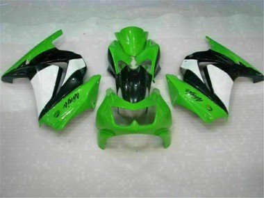 Verde Negro Ninja Kits Completo Carenado Moto Kawasaki EX250 2008-2012