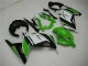Verde Negro Plata Carenado Moto Kawasaki EX300 2013-2016 Verde Negro Plata Carenado Moto Kawasaki EX300 2013-2016