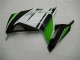 Verde Negro Plata Carenado Moto Kawasaki EX300 2013-2016 Verde Negro Plata Carenado Moto Kawasaki EX300 2013-2016