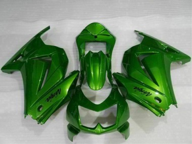 Verde Ninja Kit Carenado Moto Kawasaki EX250 2008-2012