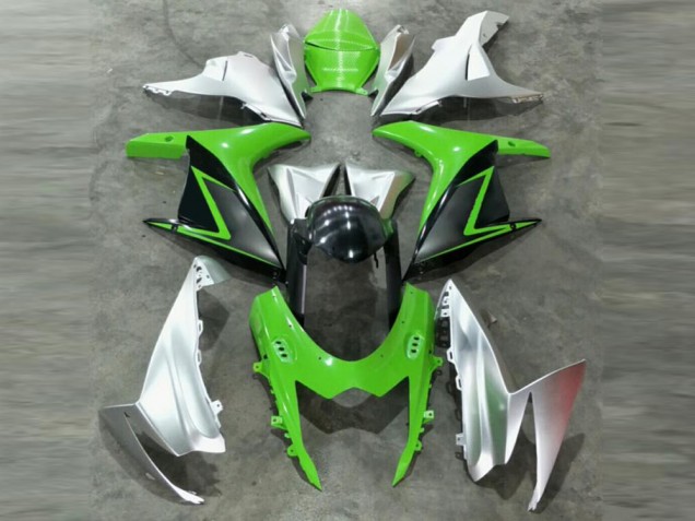 Verde Plata Kits Carenado Moto Suzuki GSXR 600 / 750 K11 2011-2021 Verde Plata Kits Carenado Moto Suzuki GSXR 600 / 750 K11 2011-2021